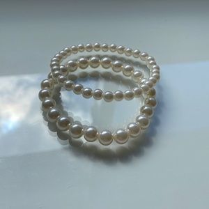 Pearl Bracelet Set